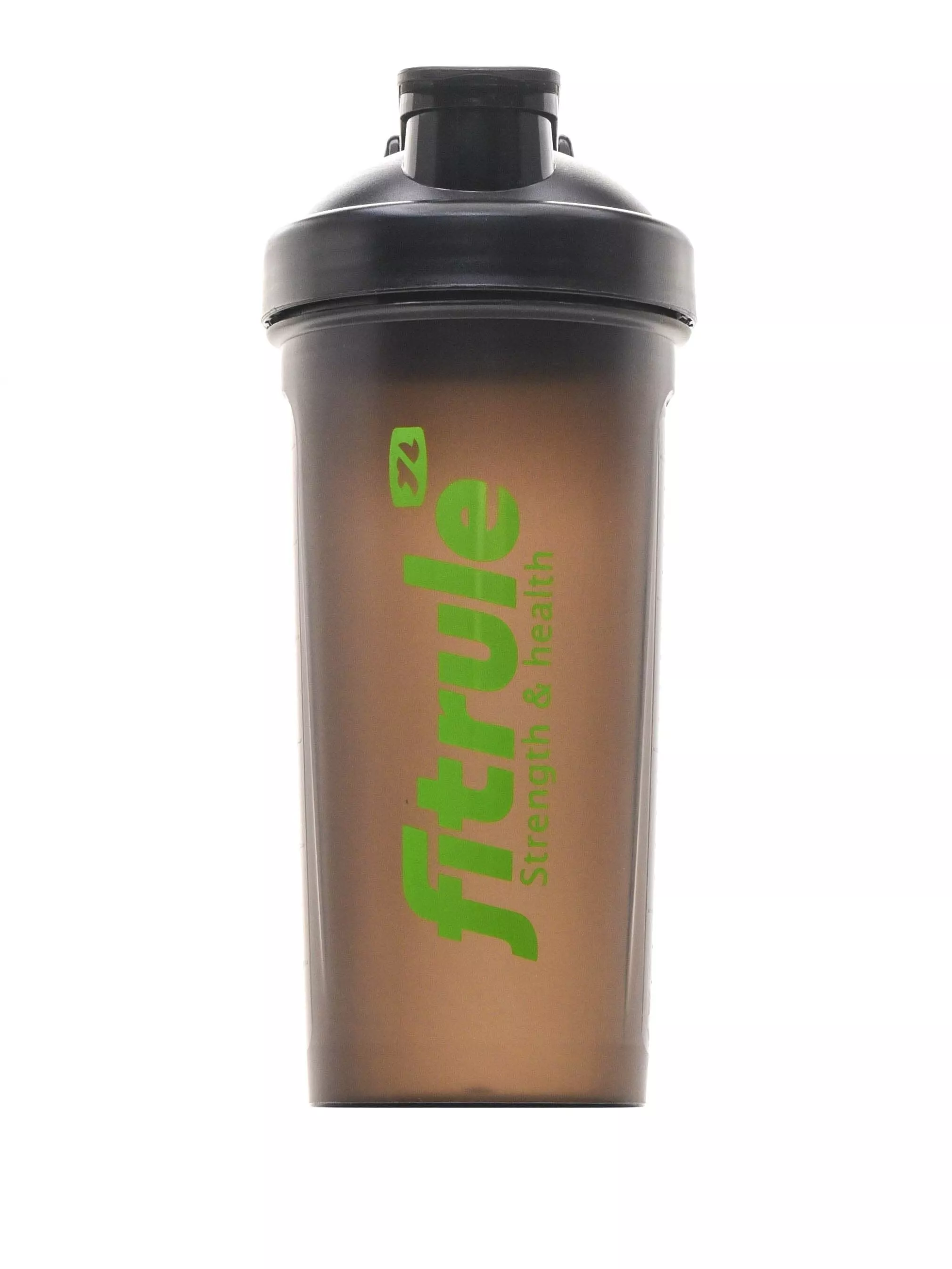 FitRule Шейкер классический с крючком (черный+черная крышка)