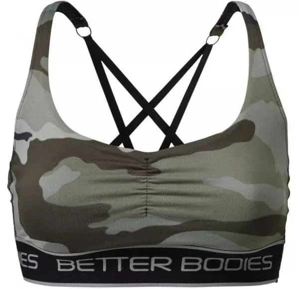Better Bodies Athlete shor,t спортивный топ ,серый/камуфляж