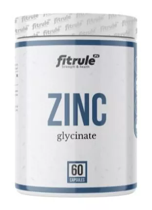 Fitrule Zinc Glycinate 30mg 60 caps
