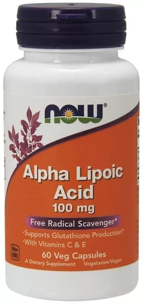 NOW Alpha Lipoic Acid 100 mg 60 caps