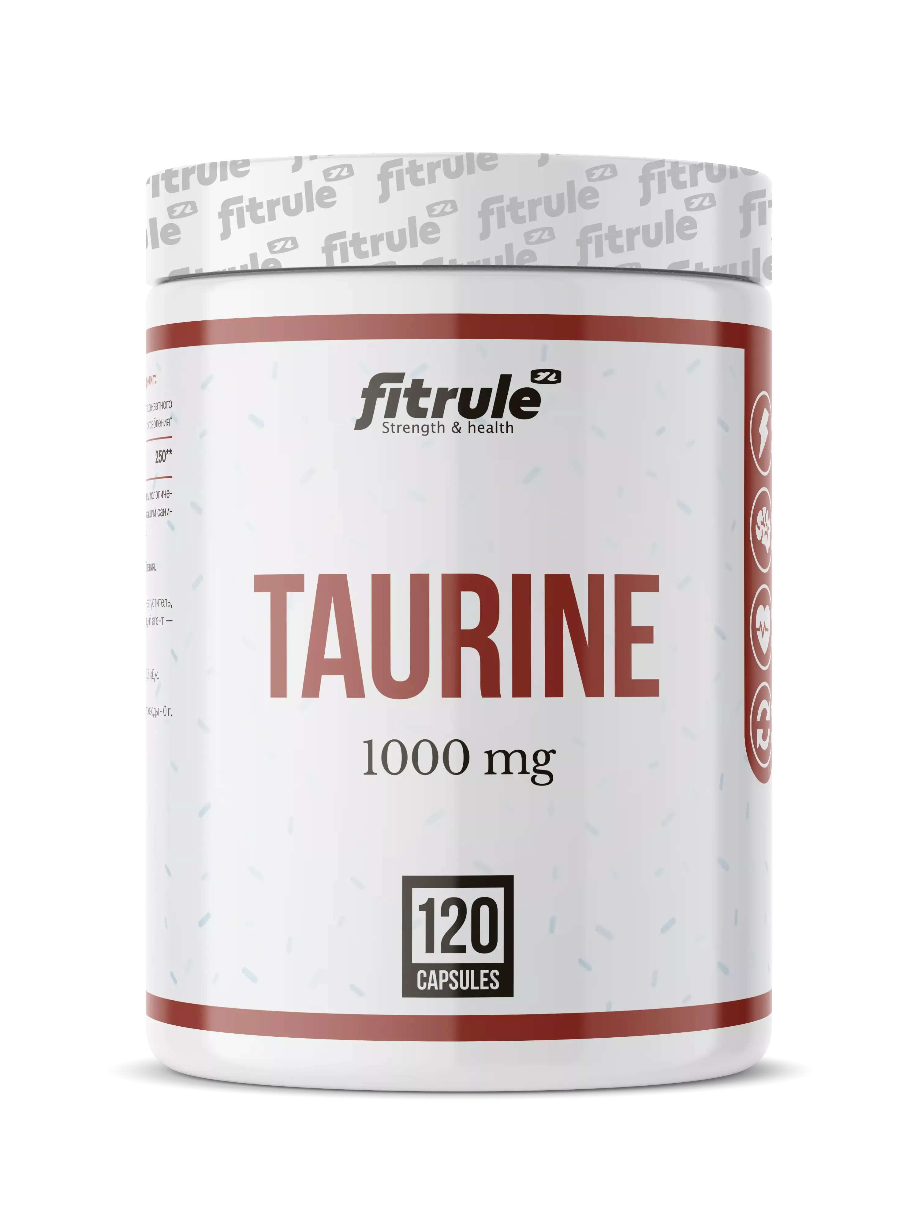 Fitrule Taurine 1000mg 120 caps