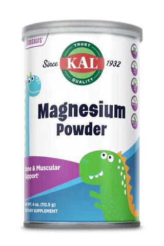 KAL Vitamins Kids' Magnesium Powder 4oz 112.5g