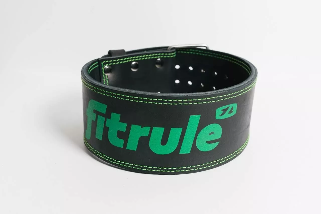 Ремень FitRule пауэрлифтерский с пряжкой зацепом (XXL)