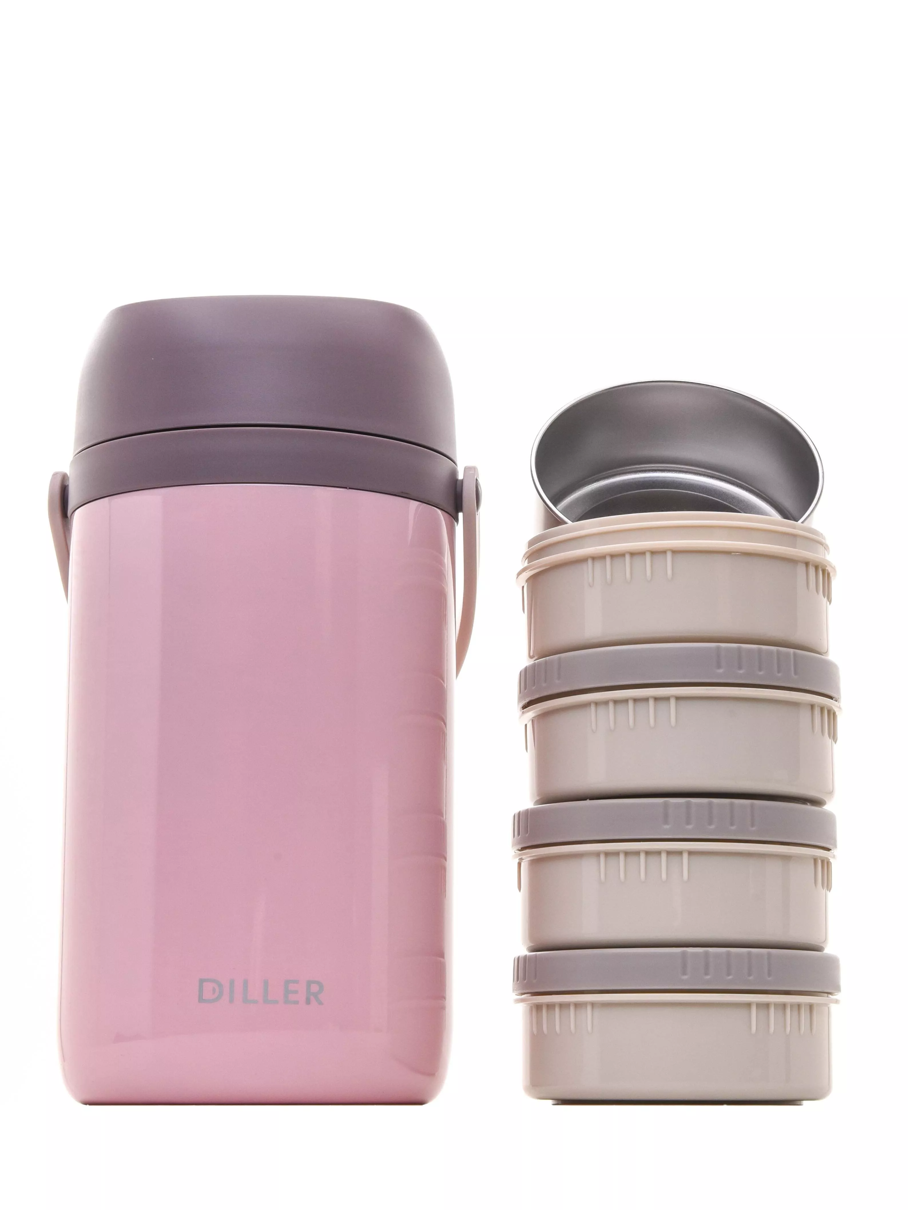 Бутылка для воды Diller 8926 2400 ml (Розовый)