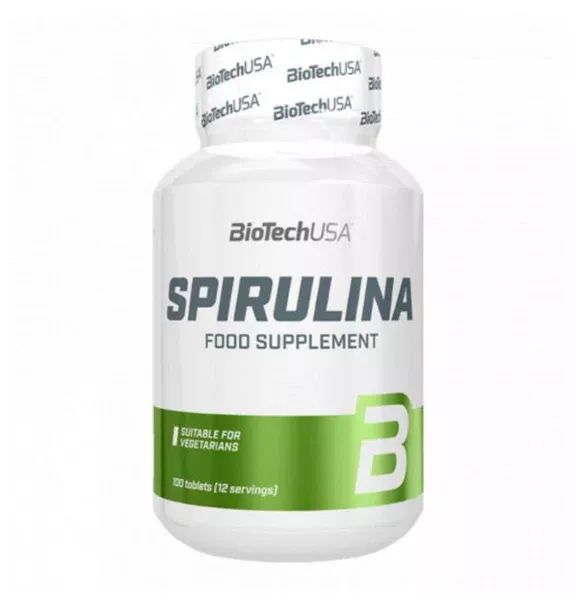 BioTech Spirulina 100 tab