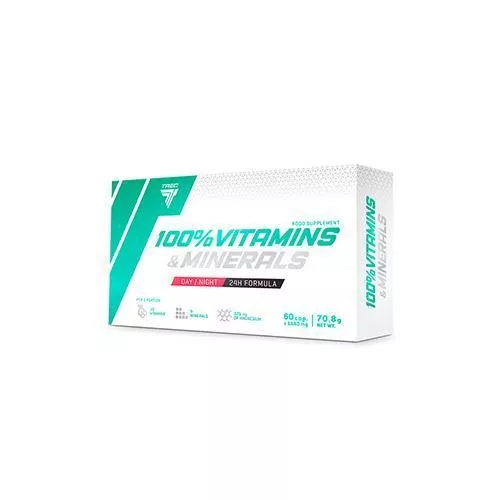 Trec Nutrition 100% Vitamins & Minerals 60cap