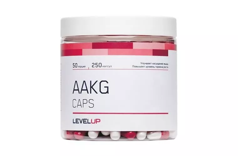 LevelUp AAKG 250 caps