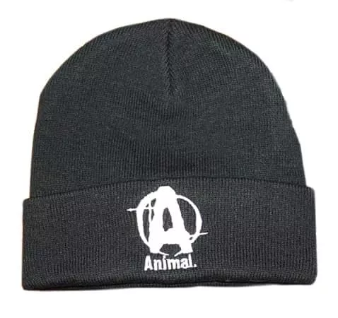 UN Animal Шапка Трикотажная черная