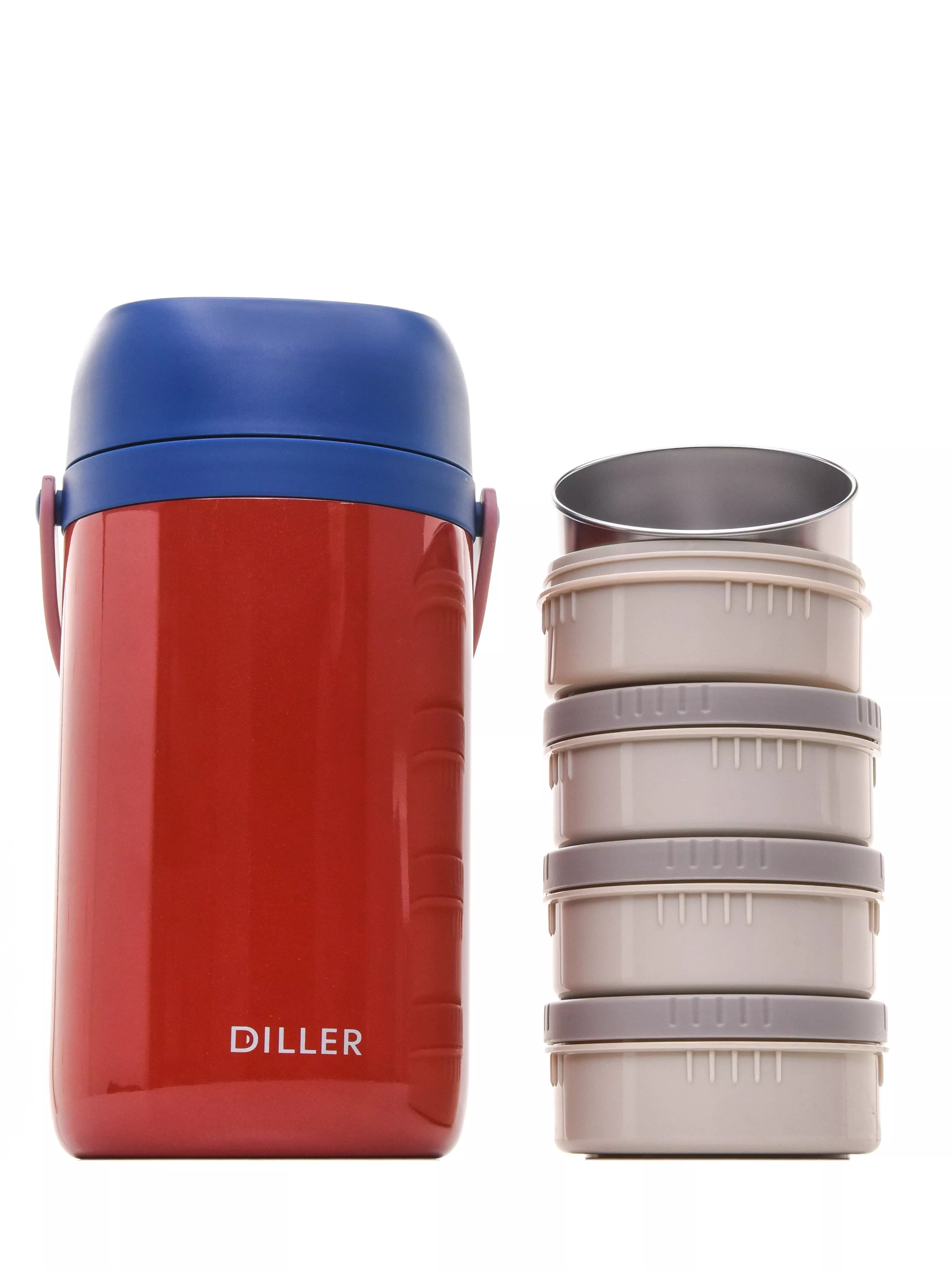 Бутылка для воды Diller 8926 2400 ml (Красный)