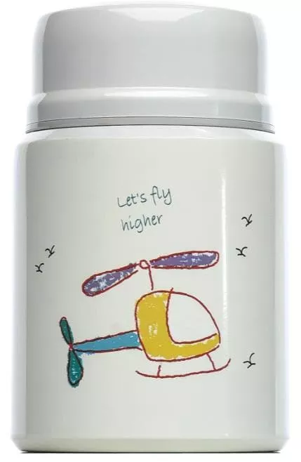 Детский термоконтейнер Diller 8956 450 ml (Белый)