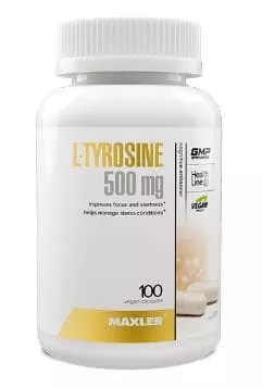 Maxler L-Tyrosine 500 mg 100 vegan caps