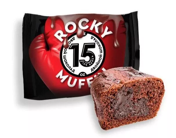 Mr.DjemiusZERO Маффин Шоколадный с Начинкой 55g (х8)