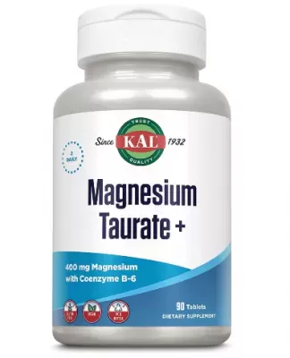 KAL Vitamins Magnesium Taurate+ 400mg 90 tab