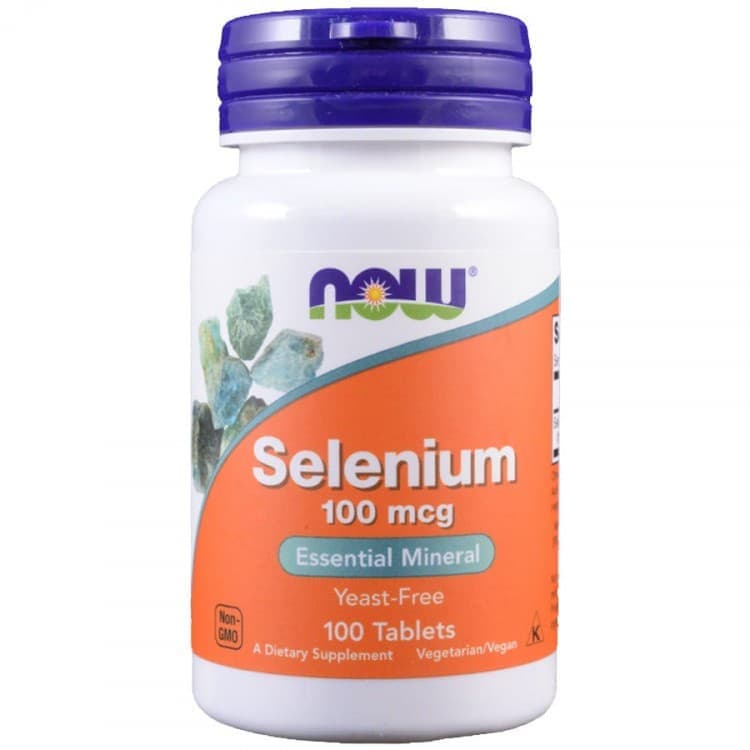 NOW Selenium 100 mcg 250 tabs
