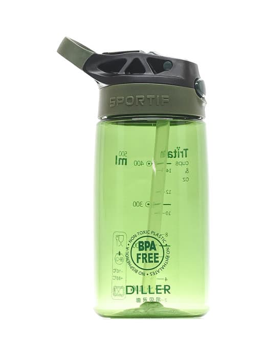 Diller Бутылка для воды D13 500ml (Зеленая) фото