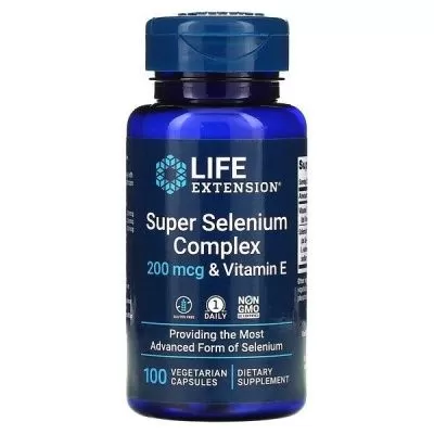 LIFE Extension Super Selenium Complex 200mg 100 vcaps фото