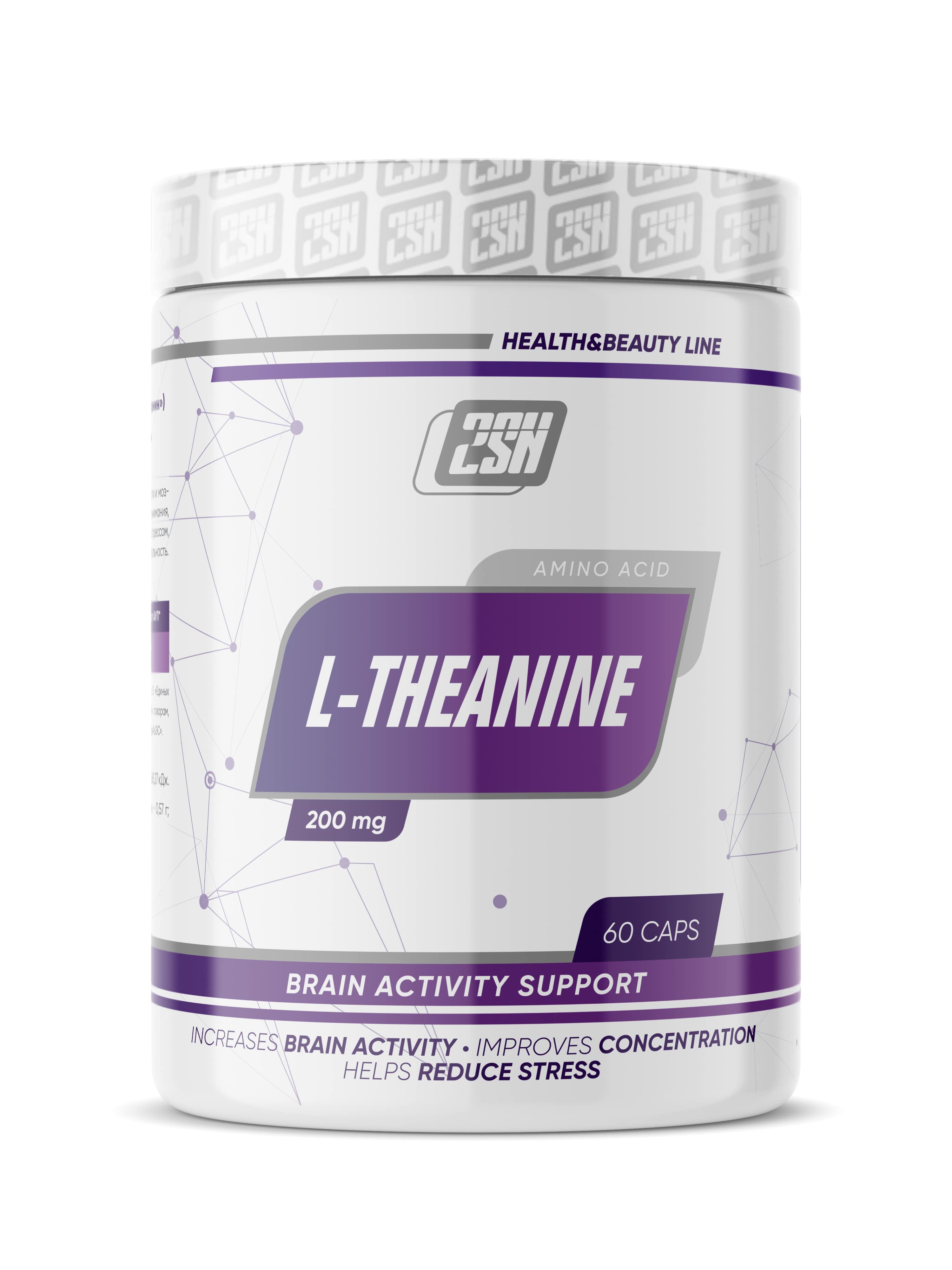 2SN L-Theanine 200mg 60 caps