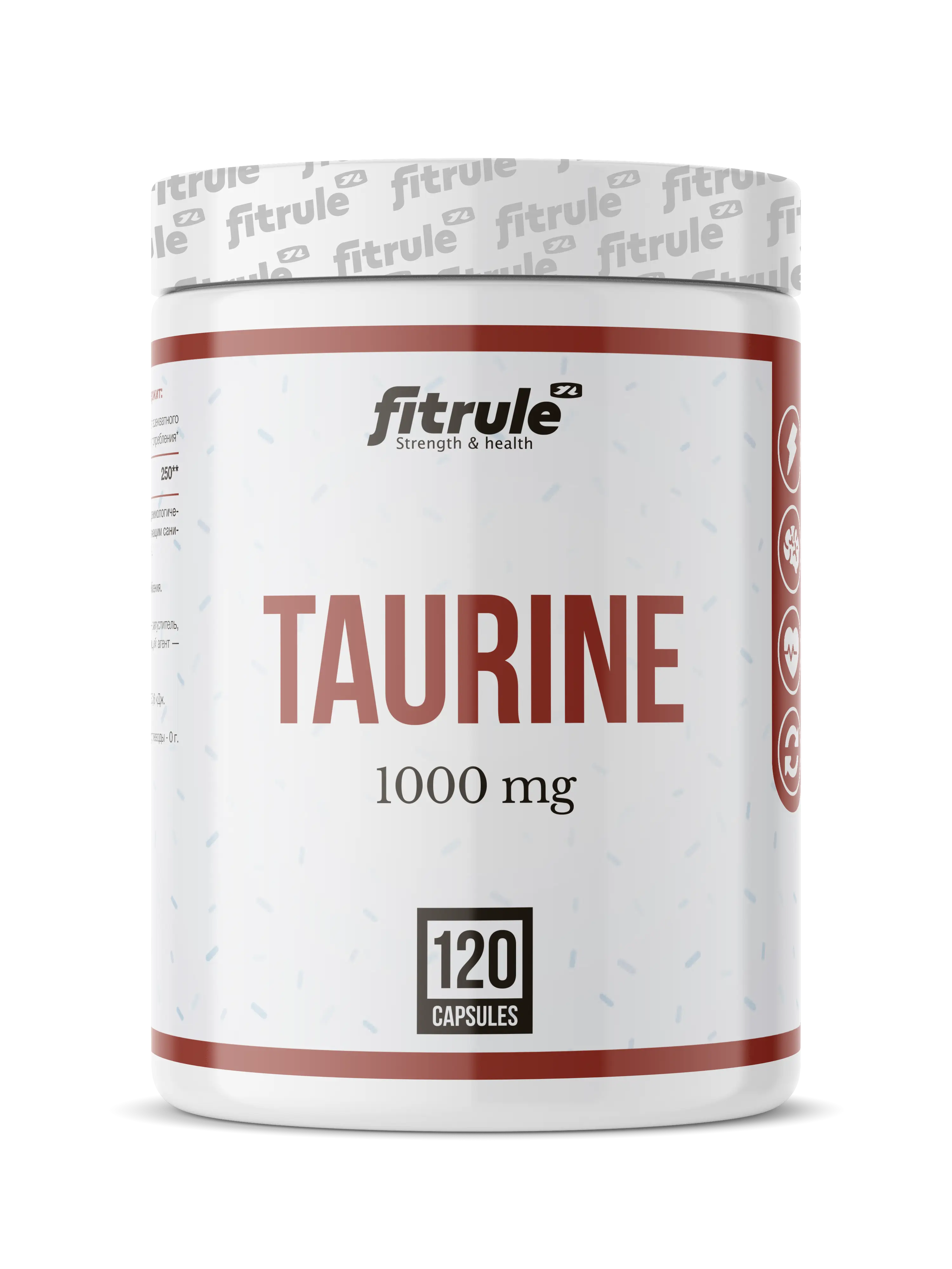Fitrule Taurine 1000mg 120 caps