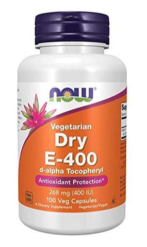 NOW E-400 DRY DA 100 vcaps