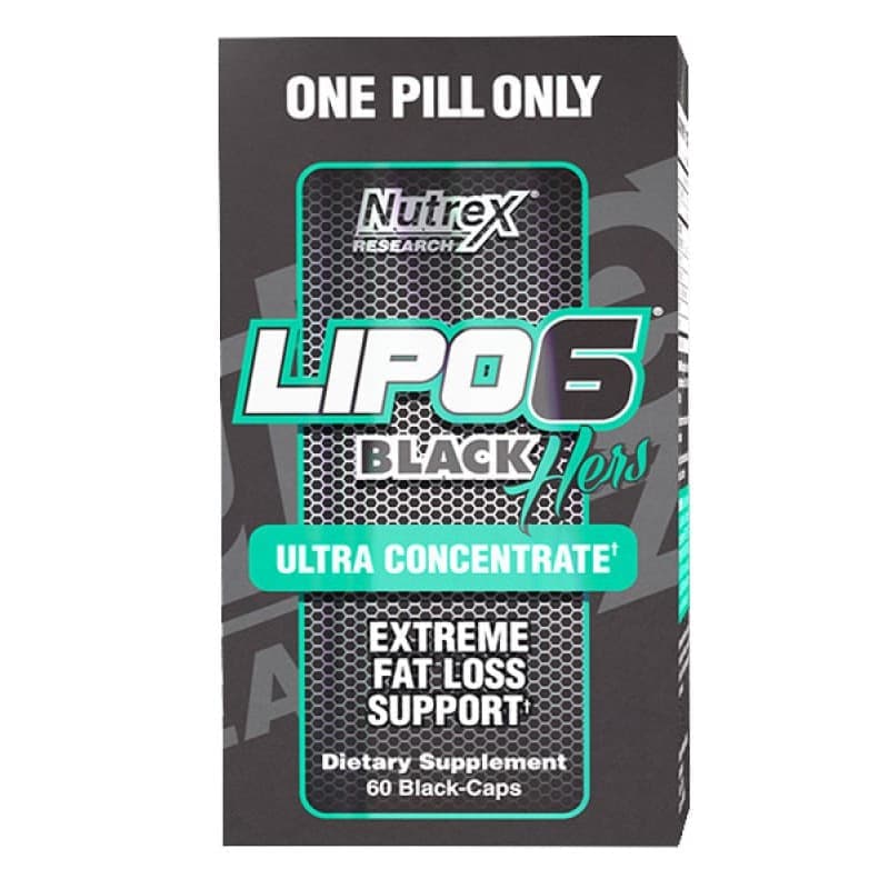 Nutrex Lipo-6 Black Hers Ultra Concentrate 60 caps фото