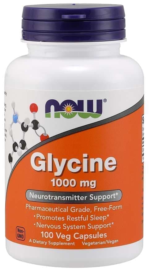NOW GLYCINE 1000mg 100 caps