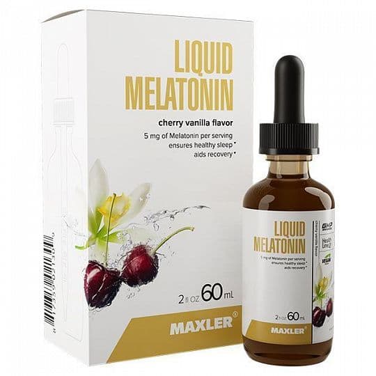 Maxler Melatonin Drops 60 ml - Cherry Vanilla фото