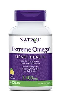 NATROL Omega Extreme 2400mg 60 caps