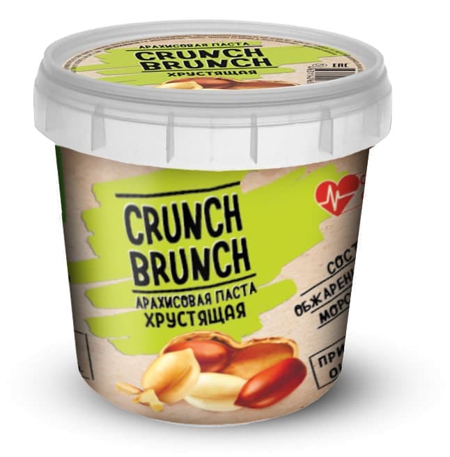 CRUNCH-BRUNCH арахисовая паста 1000g