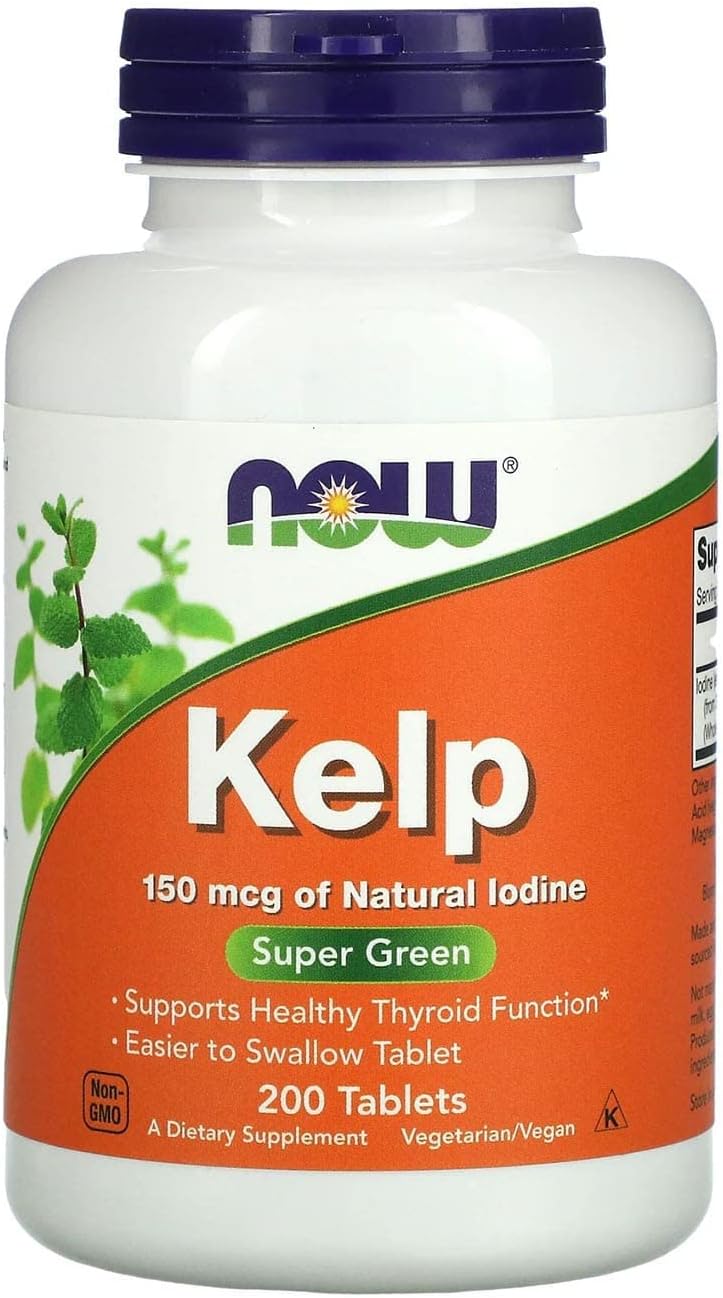 NOW БАД К ПИЩЕ KELP 150mcg 200 TABS