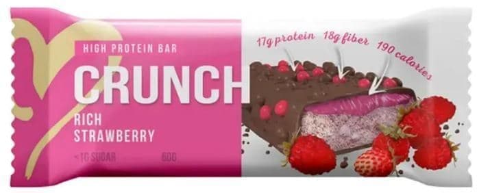 BootyBar Батончик Crunch Bar 60g (x16)
