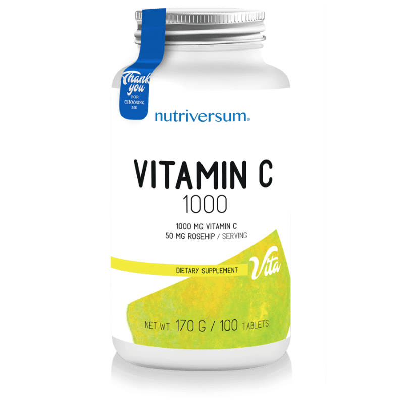 Nutriversum Vitamin C 1000 mg 100 tabs фото