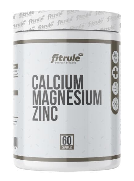 Fitrule Calcium Magnesium Zinc 60caps