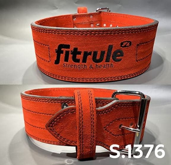 FitRule Ремень Усиленный Красный арт1376 (S)