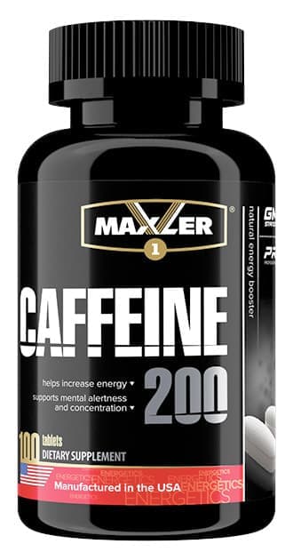 Maxler Caffeine 200 mg 100 caps фото