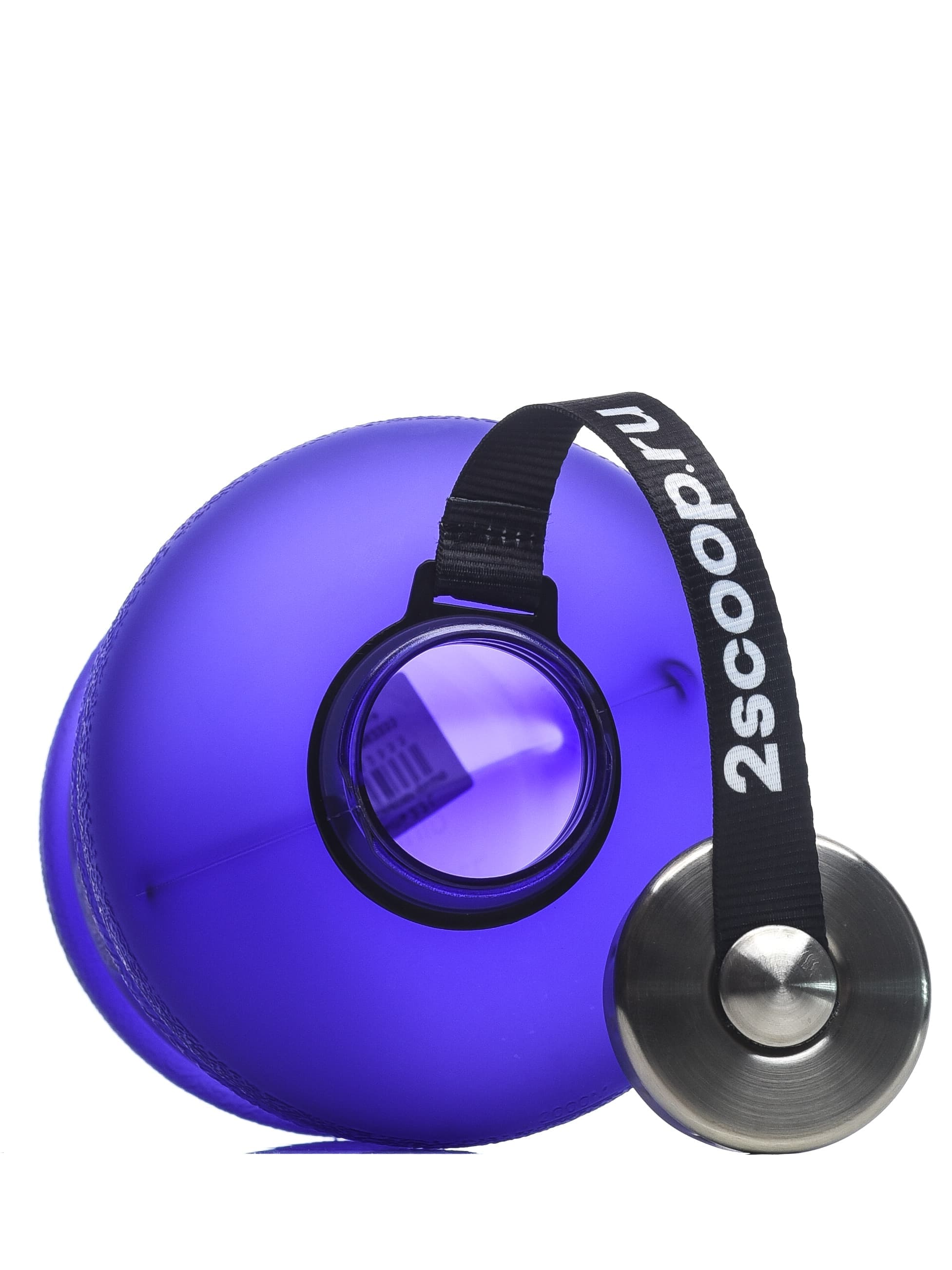 2scoop Бутыль 2.2 L прорезиненный металлическая крышка (Фиолетовый) фото