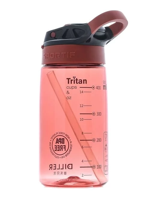 Diller Бутылка для воды D13 500ml (Розовая) фото