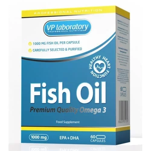 VP Laboratory Fish Oil 1000mg 60 caps фото