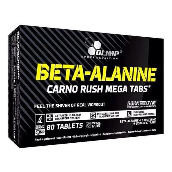 Olimp Beta-Alanine Carno Rush 80 tabs фото