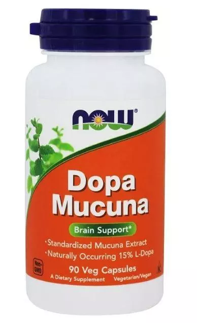 NOW Dopa Mucuna 90 vcaps фото