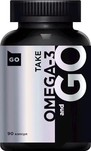 TAKE and Go Omega-3 90caps фото
