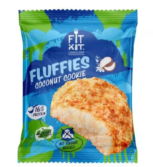 Fit Kit Fluffies Cookie 30g фото