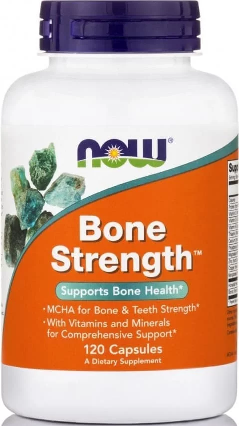 NOW Bone Strength 120 caps фото